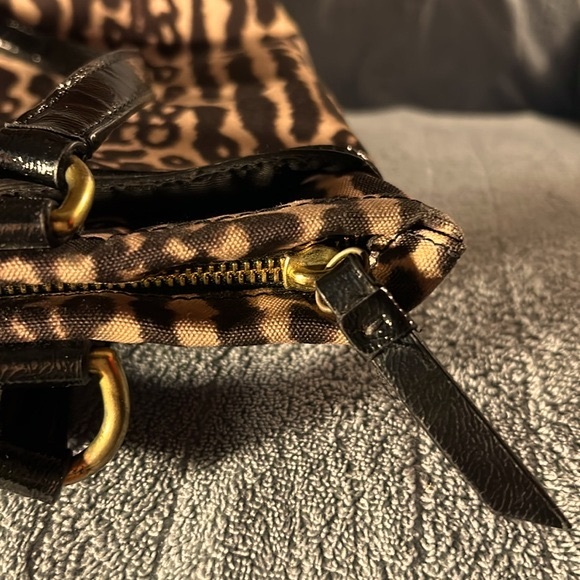 Coach Ocelot Print Nylon Bag - Picture 10 of 13